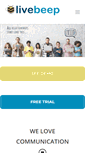 Mobile Screenshot of livebeep.com